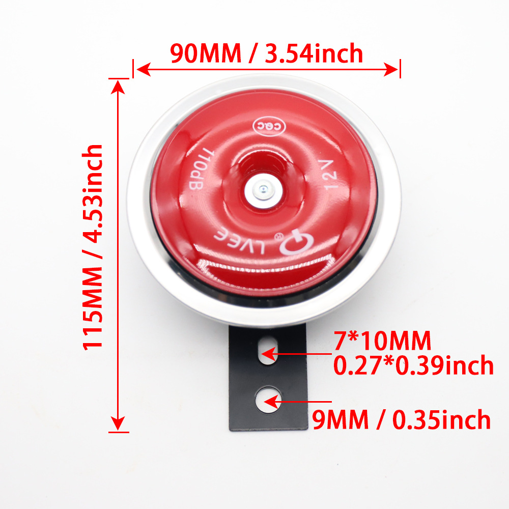 LVEE Liwei DL126 serie 12V motocicleta eléctrica ATV triciclo altavoz para Harley