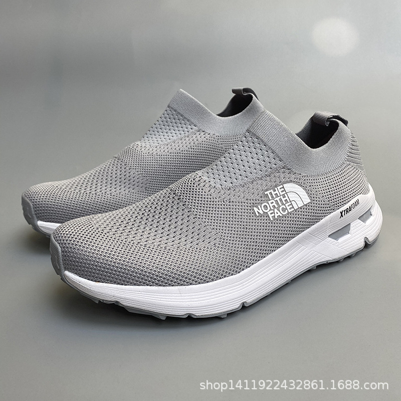 21春夏新款大网眼透气轻便舒适休闲套脚运动跑步旅游减震镂空男鞋