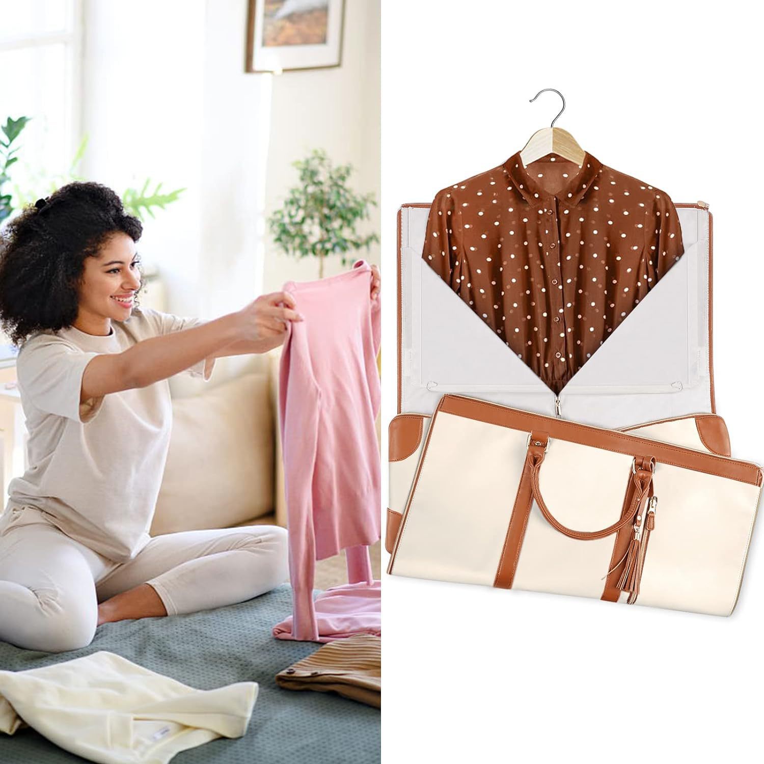 Bolsos de trajes de gran capacidad en stock 2024 nueva moda bolsa de equipaje casual mujer textura universal almacenamiento de viaje portátil