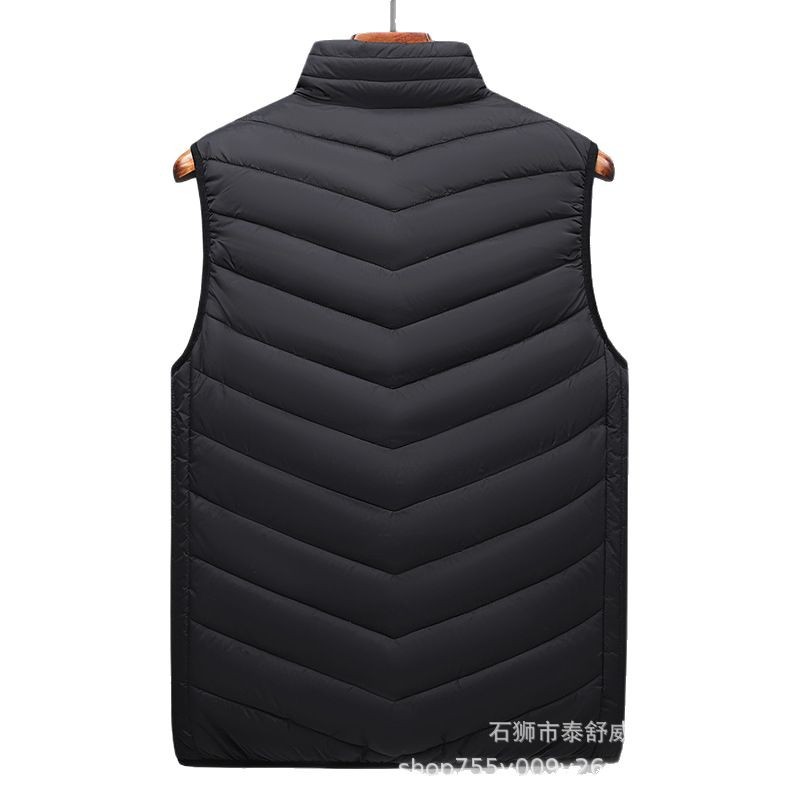 Invierno nuevo chaleco calefactor eléctrico control dual 13 distritos deportes al aire libre chaleco calefactor inteligente chaleco calefactor térmico