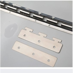 Plastic curtain accessories 304 stainless steel curtain clip stainless steel 304PVC curtain keel leather curtain clip screw