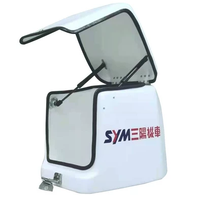 Electric car tail box beverage coffee food delivery box