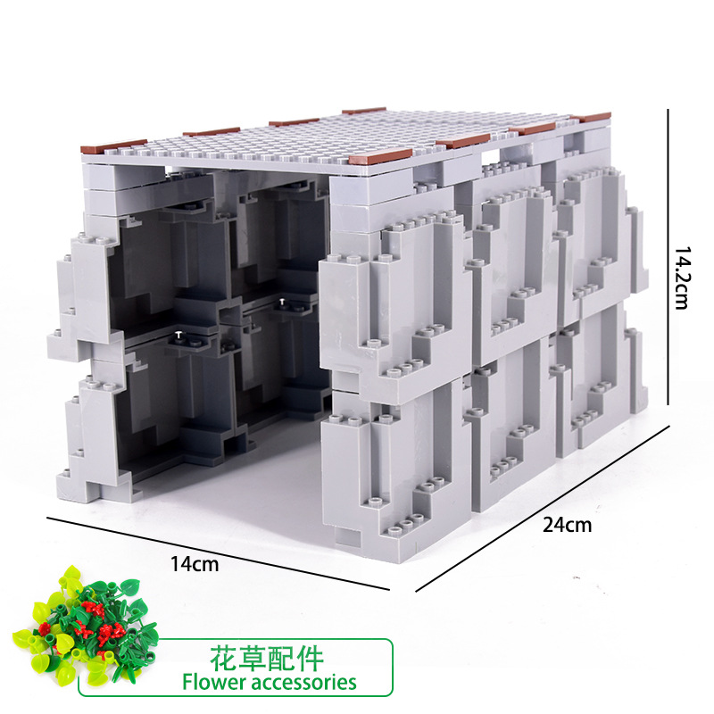 Bloques de construcción de tren de la ciudad Tren de la vía recta carril curvo carril Tenedor carril suave piezas de montaje Juguetes