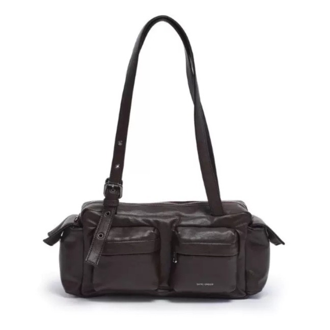 Ond Samooh estilo coreano de moda de mujer brazo locomotora bolso de hombro bolso ajustable de bolsillo