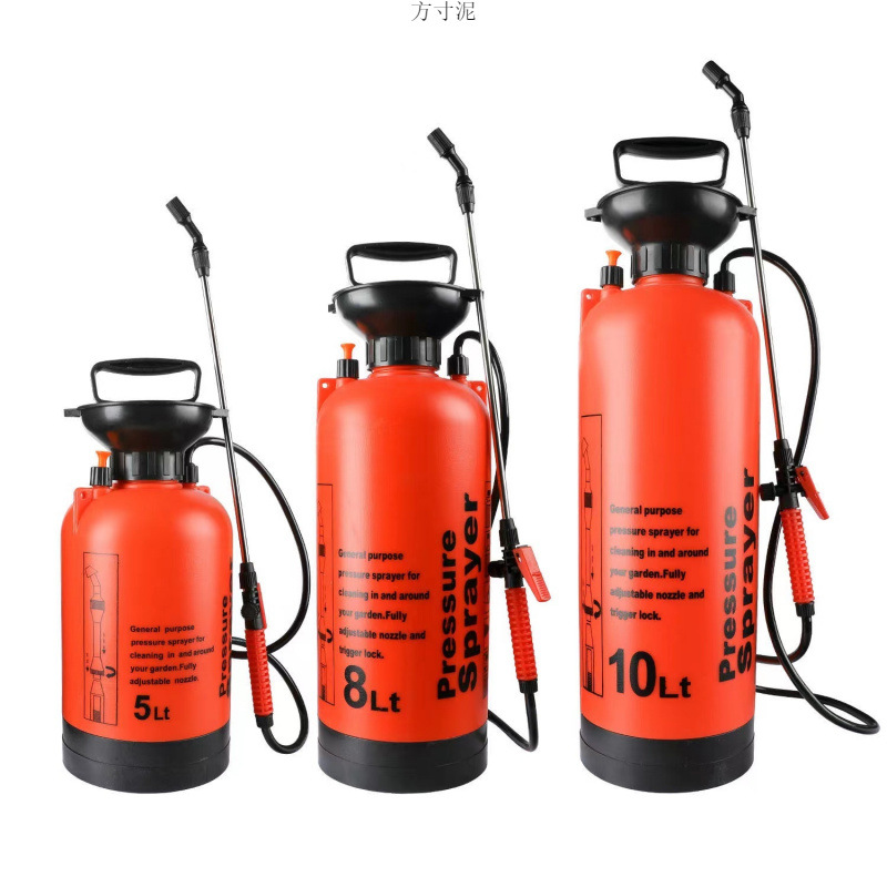 가정용 소형 스프레이 병 소독 스프레이 스프레이 농업 급수 수동 공압 고압 정원 급수 국경 간