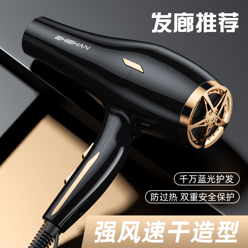 家庭用ヘアサロン専用電気ヘアドライヤーパワー理髪店ブロー冷热风筒家マイナスイオンドライヤーマシン|undefined