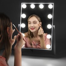 Large Vanity Makeup Mirror with Lights with Dimmable Led