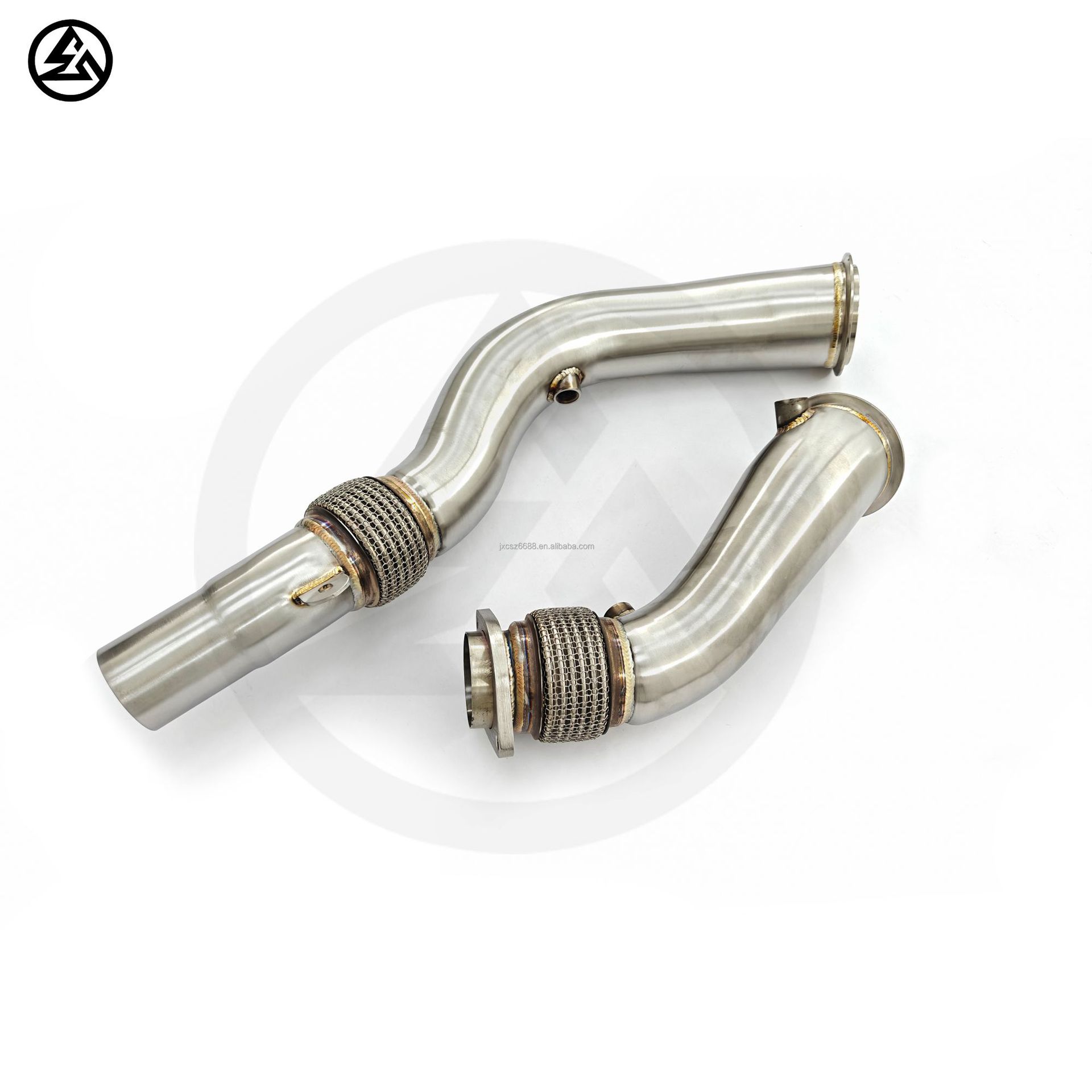 Suitable for BMW S55 M2C M2 F87 3.0T M3 F80 M4 F82 stainless steel exhaust downpipe