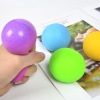 Rainbow slime from soft rubber, anti-stress