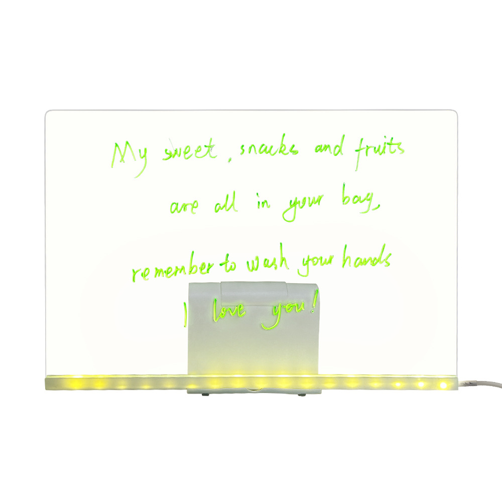 Niños LED iluminado pizarra dibujo juguetes pinceles de color arte tablero de mensajes de graffiti educativo juguetes puzzle