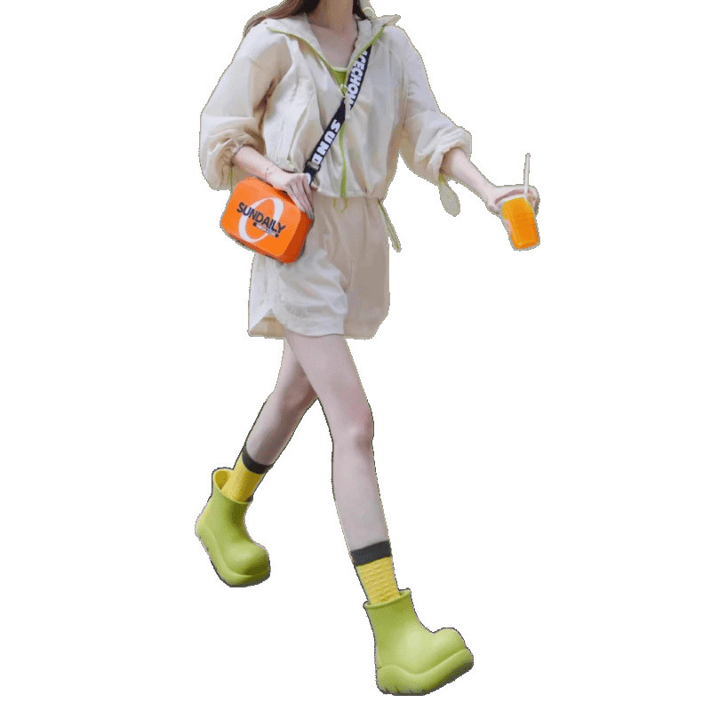 女性用夏のアウトドアレジャースポーツ日焼け止めスーツ、ゆったりとした多用途のジャケット、ショートパンツ、裏地付きロングスカート、2点セット|undefined