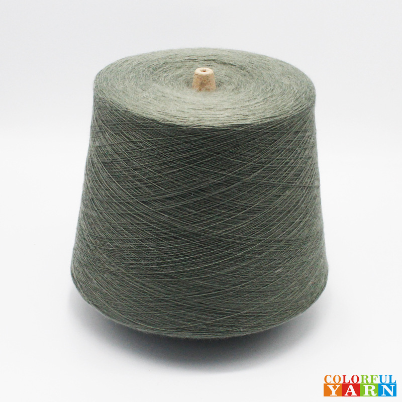 NM1/28羊毛10%干式腈纶90%蓄热保温秋冬保暖柔软亲肤色纱色卡现货