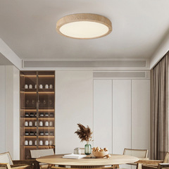 Chic minimalist ceiling light for Japanese-style master bedroom with Wabi-Sabi yellow hole stone, Nordic living room, retro rural inn, designer restaurant lighting