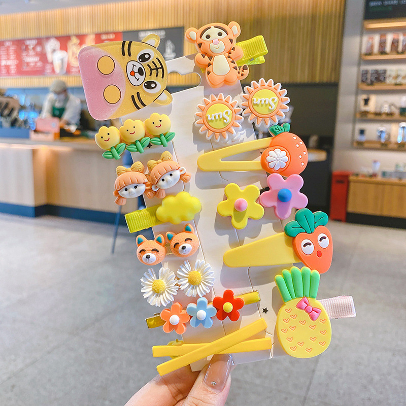 子供用ドーパミンヘアピン、赤ちゃん用可愛いヘアピン、前髪クリップ、女の子用BBクリップ、ヘアアクセサリー、リボンヘア飾り|undefined