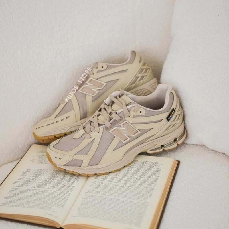 Professional Nb1906R Color-Blocked Sports Shoes, Leather Wear-Resistant and Breathable Low-Top Running Shoes, Unisex Dad Shoes