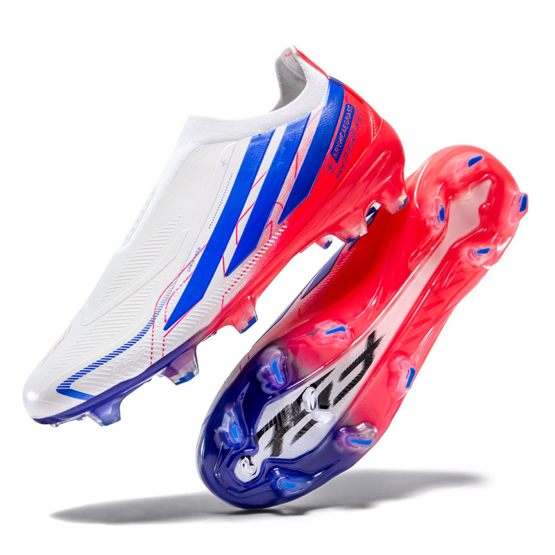 Tenis de Fútbol FG sin Agujetas F50 de TPU Ligero para Césped