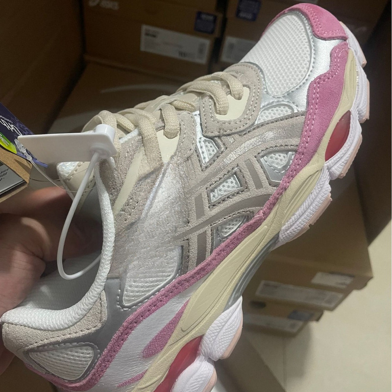 Putian Gel-Nyc Wear-Resistant Spliced Mesh Breathable Dad Shoes Non-Slip Cushioning Low-Top Running Shoes Shock-Absorbing Jogging Shoes