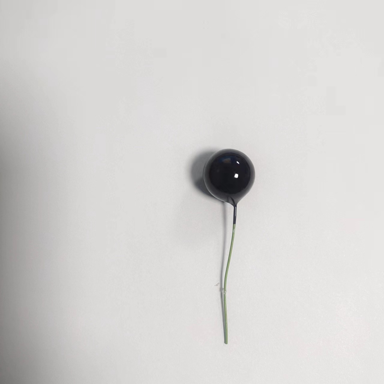 Internet celebridad decoración de la torta bola de oro Bola de plata Bola de colores bola transparente decoración plug-in fiesta de cumpleaños mesa de postre 10 Pack