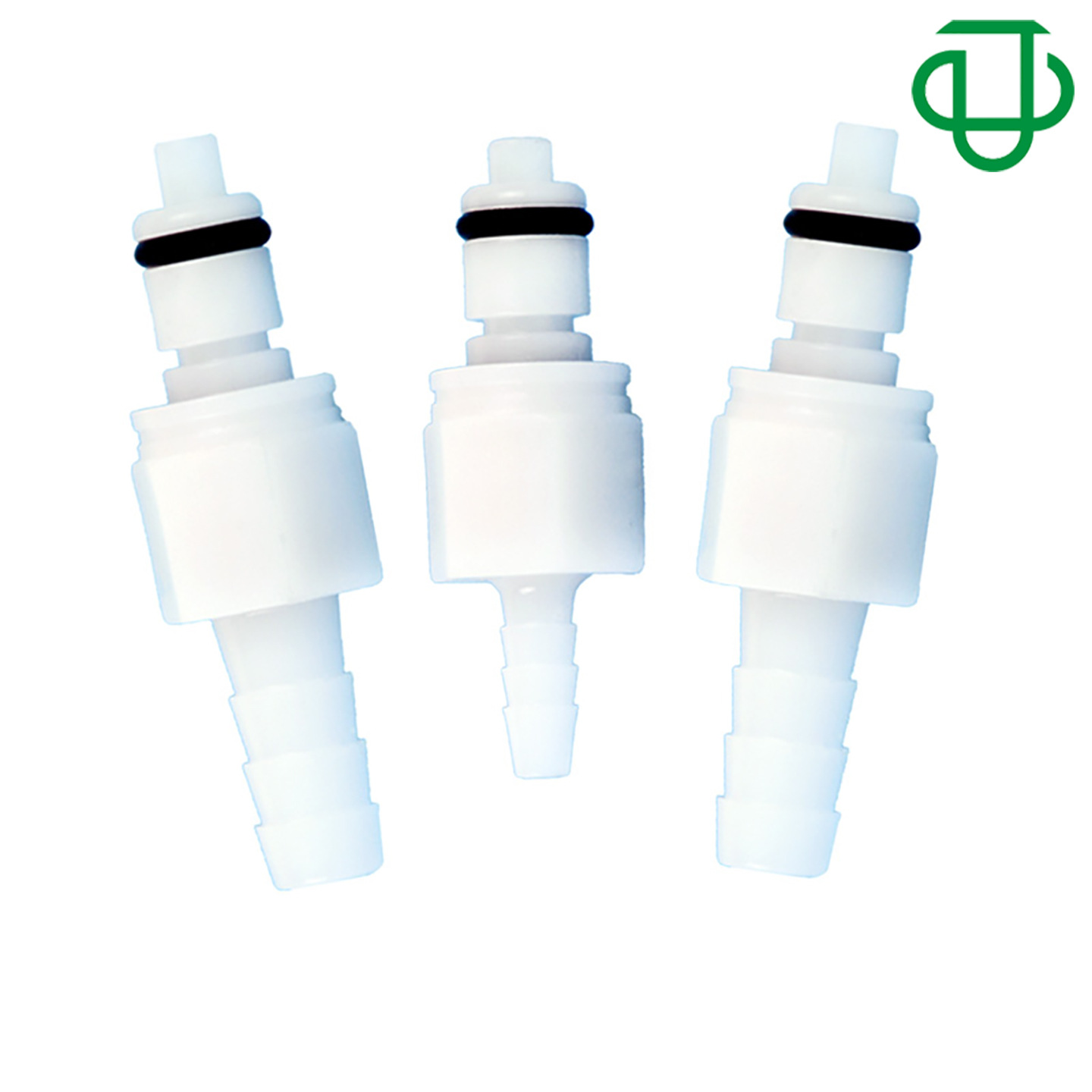 集优M系列品质POM塑料可替代CPC附阀截流快速公接头