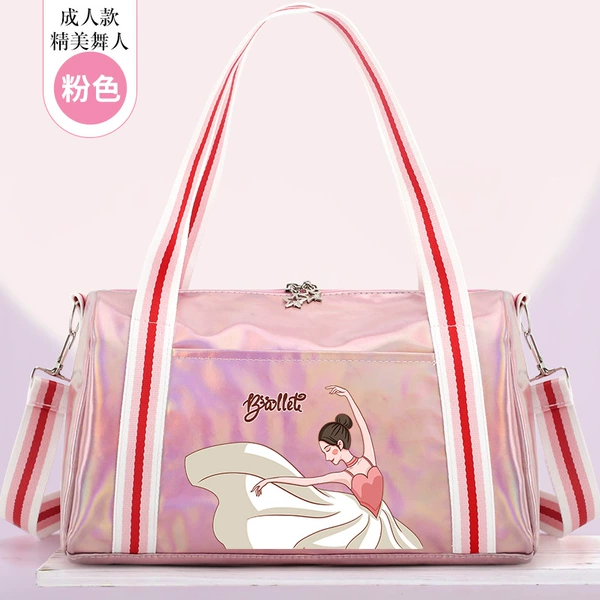 Adult pink color printed dancer