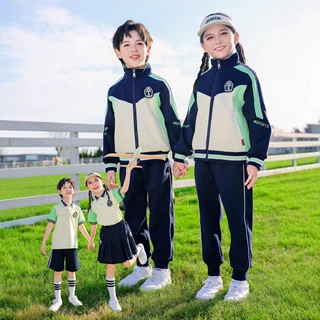儿童校服套装男童幼儿园春秋装小学生园服班服秋季新款运动三件套