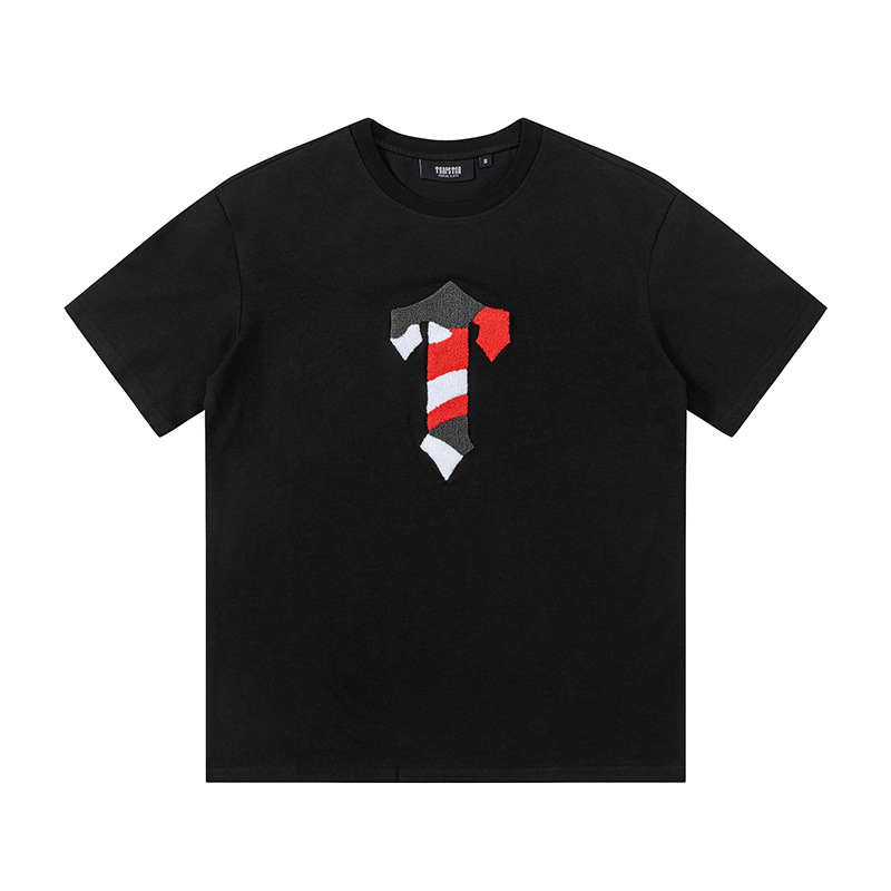 新作入荷 クロスボーダー貿易 Trapstar 高画質プリント 半袖ショートパンツセット 長袖|undefined