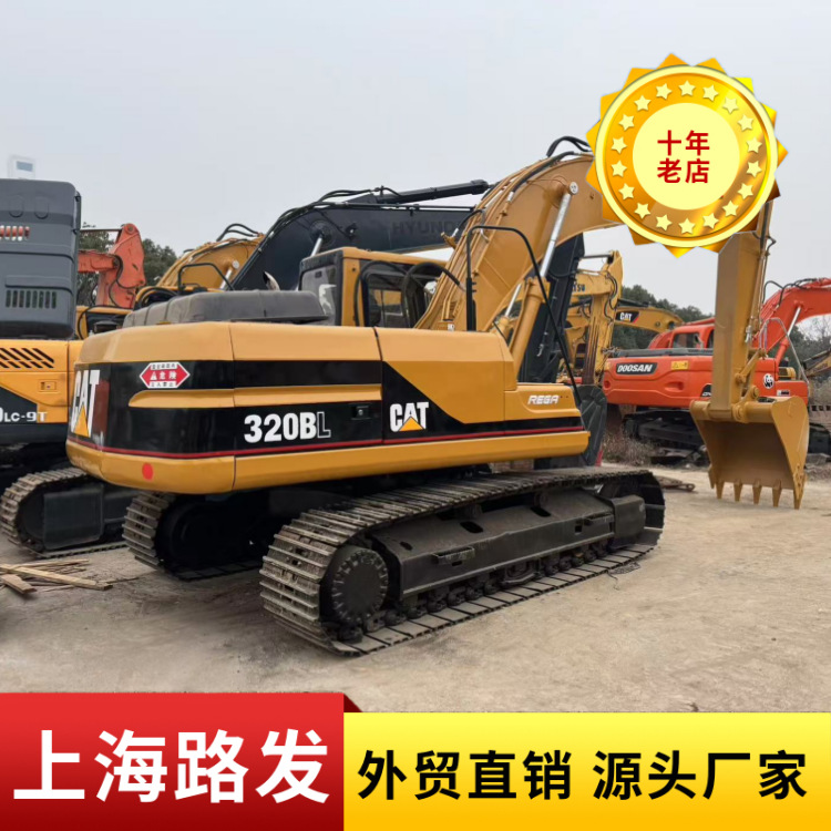 Excavadora de segunda mano Carter 320BL para la venta en stock, excavadora de 20 toneladas para la cooperación de comercio exterior