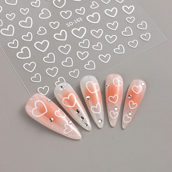 Japanese cute nail decoration for manicure