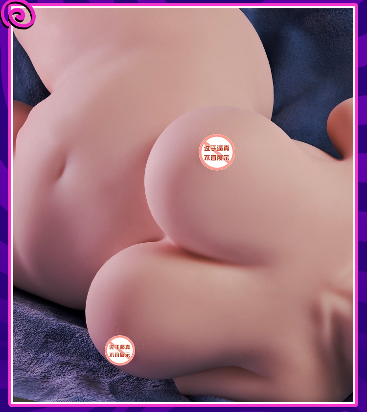 Jiuai Half-Body Adult Doll TPE Realistic Male Masturbator Manual Use Flesh Tone — detail image 29