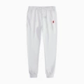 Sweatpants White Red Logo