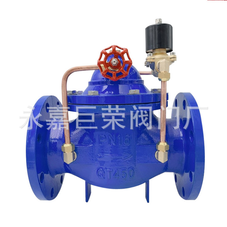 弹簧式铸钢工业排水系统用电动控制阀600X南高阀门