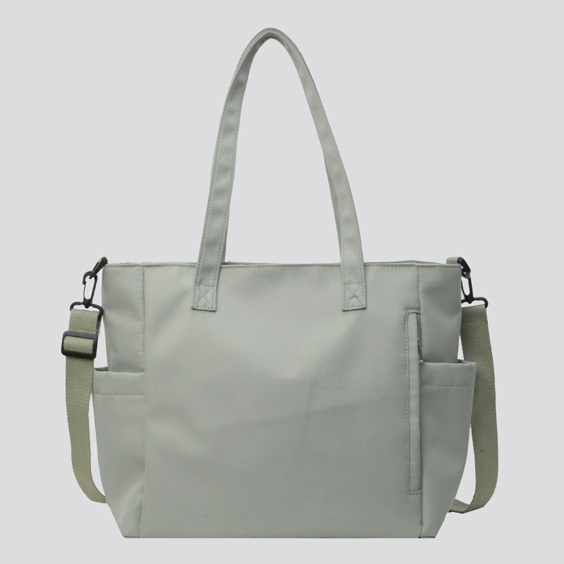 Waterproof nylon capacious cloth bag, one-shoulder bag