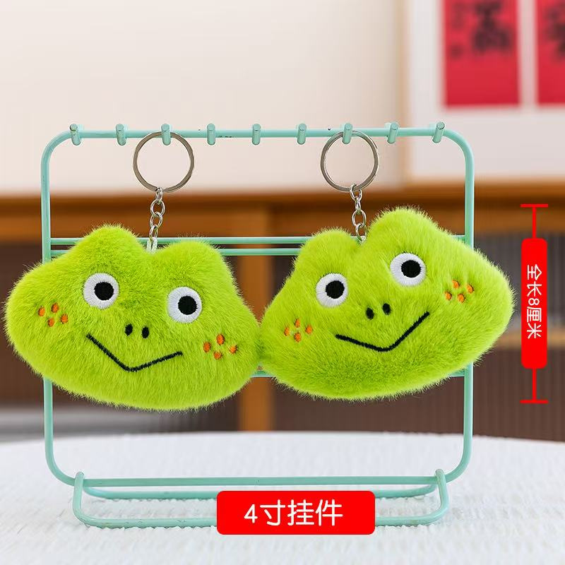 Smiling frog head