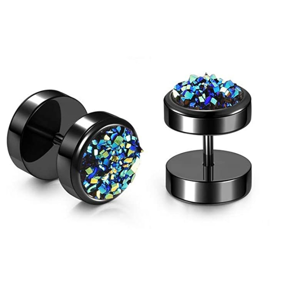 1 Piece Simple Style Geometric Plating Alloy Ear Studs display picture 19