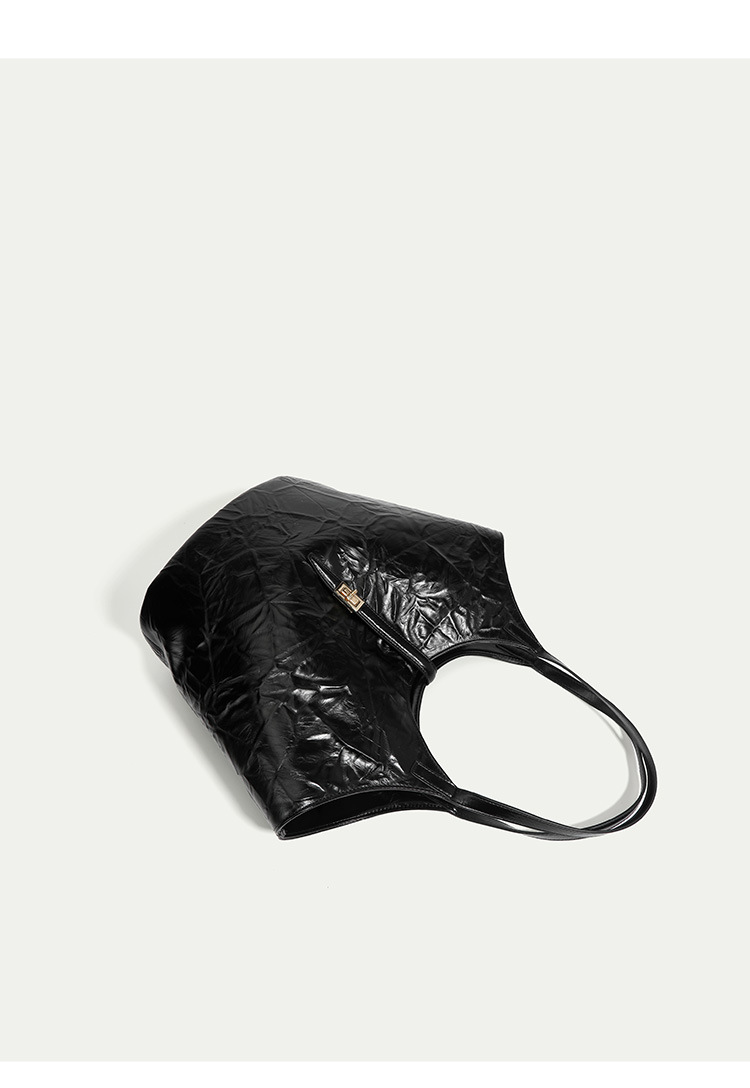 Borsa da giardino in rilievo 2024 Borsa a tracolla portatile di grande capacità da donna con cestino per verdure per pendolari_voghion.com