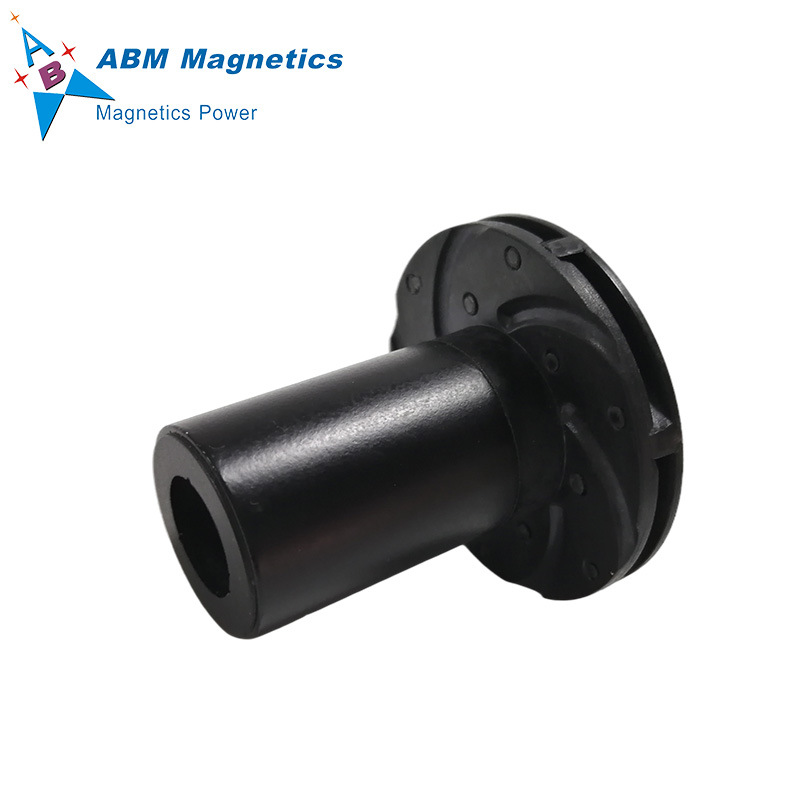 星创 粘接模压钕铁硼水泵转子 超声波焊接PPS水泵磁铁含石墨轴承