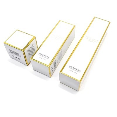 高端护肤压花香水盒面霜散粉眼霜海绵衬垫化妆品包装文件夹