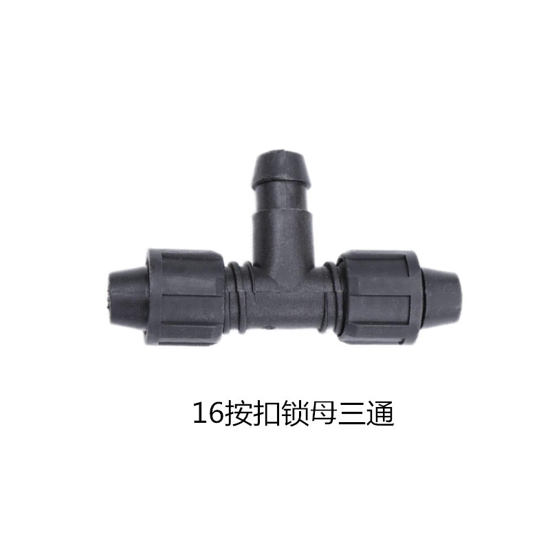 16 presión bloqueo hembra tee