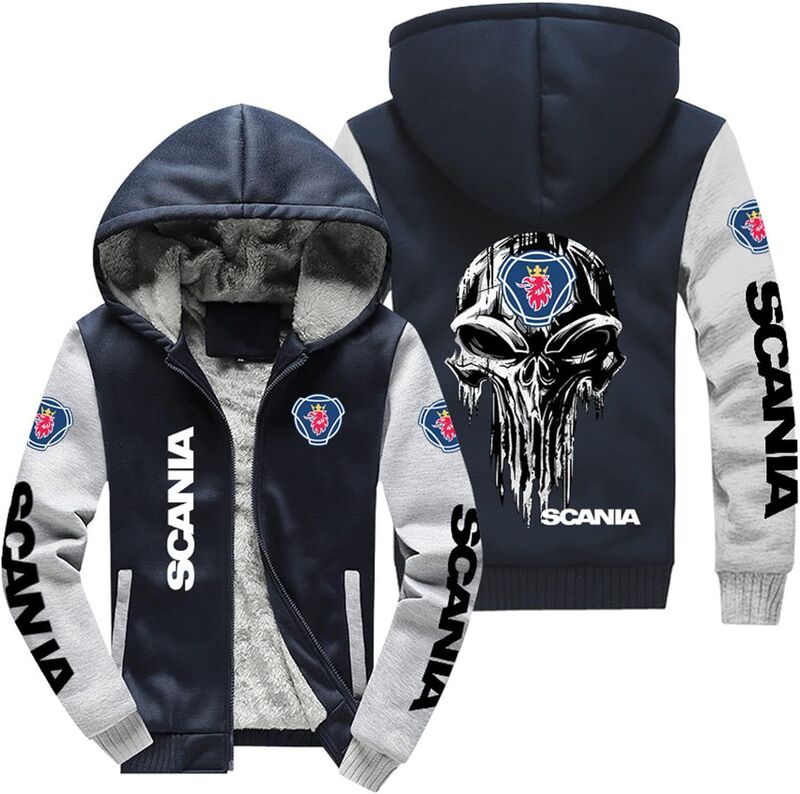 King of the Road Thickeneded Sweatshirt Criticism Eagle Thickeneded Sweatshirt Fleece-Lined Trendy Brand Slim Street Style