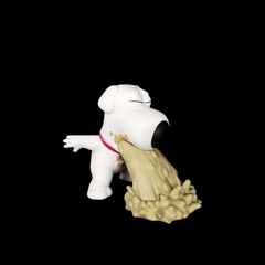 跨境新品 恶搞布莱恩动漫之家 周边Family Guy Plush 手办 斯特威