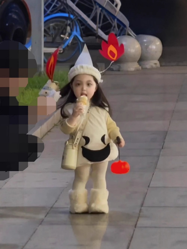 幽灵服万圣节儿童服装袁湘琴可爱鬼cos衣服装扮服饰男女童演出服|undefined