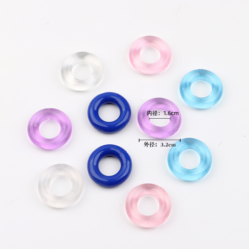 Men’s Locking Delay Ring with Wolf-Tooth Texture, TPE Glans Cover, Slip-on Adult Toy — detail image 7
