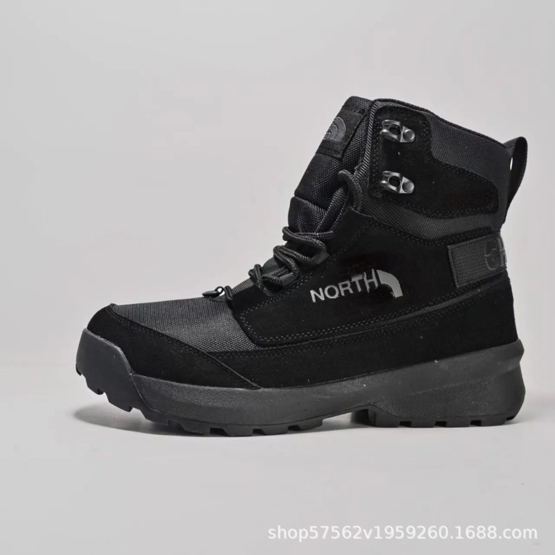 Pure Original North Tnf Water-Repellent Outdoor High-Top Men's Shoes Hiking Shoes Mesh Casual Shoes Mountaineering Functional Shoes Sports Shoes