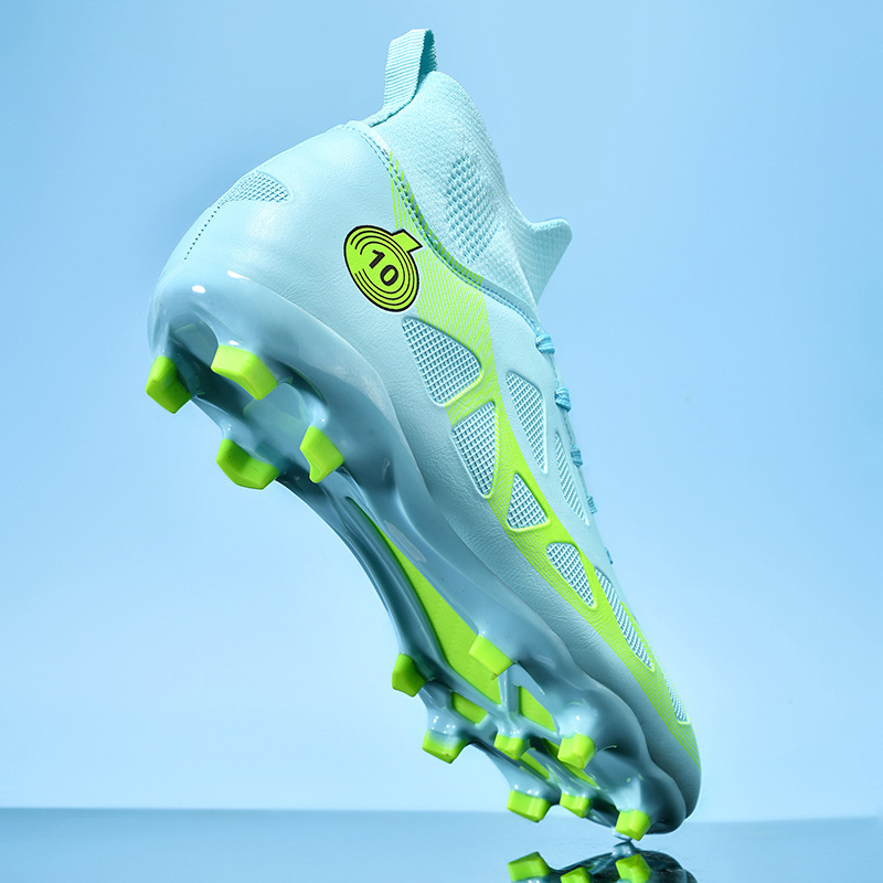 Nuevos zapatos de fútbol transfronterizos de entrenamiento profesional zapatos de fútbol de clavos largos comercio exterior zapatos de fútbol de tamaño grande hombres en stock