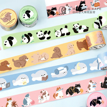 信的戀人 和紙膠帶 布嘰島日常系列 韓系可愛動物裝飾手帳素材貼