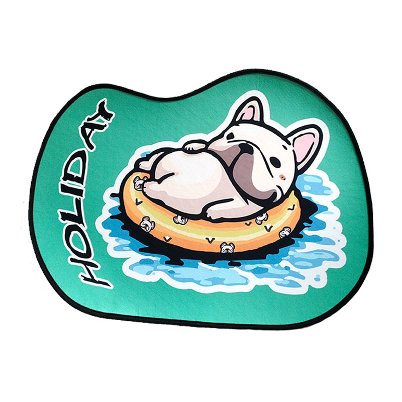 녹색 방식 양동이 모양 매트