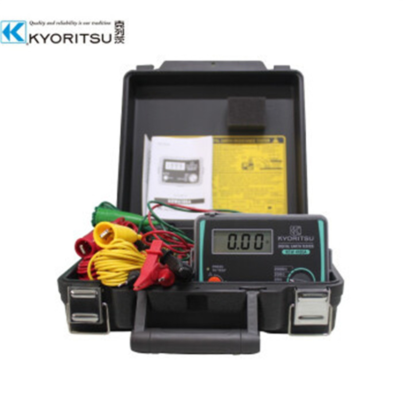 克列茨 接地电阻仪 KEW410H数字式接地摇表建筑防雷接地检