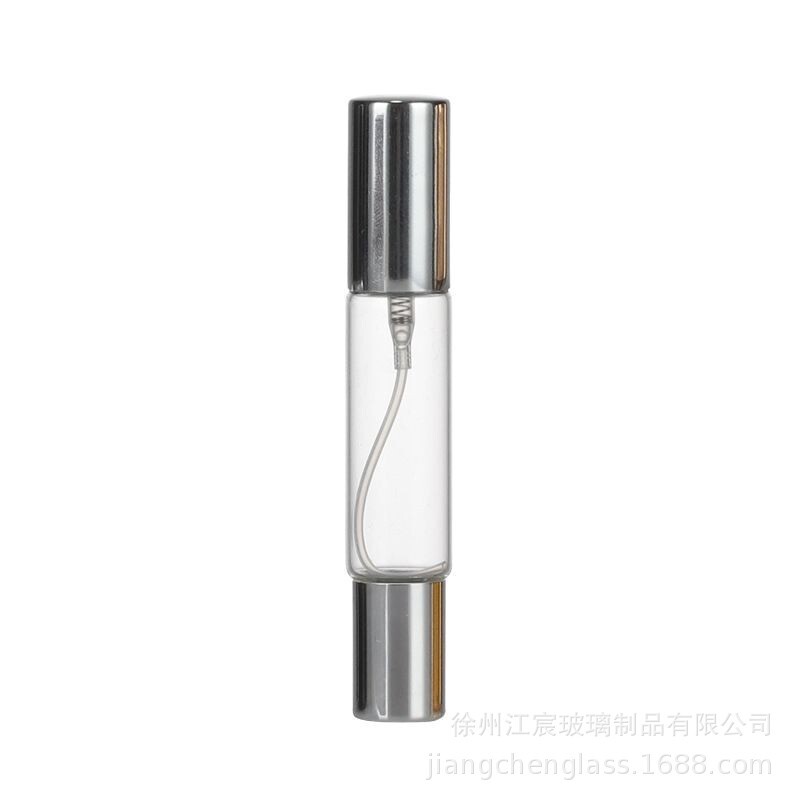双头滚珠喷雾瓶10ml茶色双头滚珠精油瓶透明双头喷雾香水分装瓶|undefined