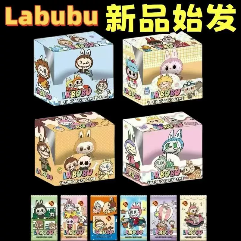 Кросс-бордерная лазерная карта LBUBU для слепого вытягивания, стиль LOMO, золотая коробка для карт