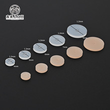 舌钉耳骨钉隐形透明硅胶垫片仿增生仿内陷肚脐钉小飞碟固定圈配饰